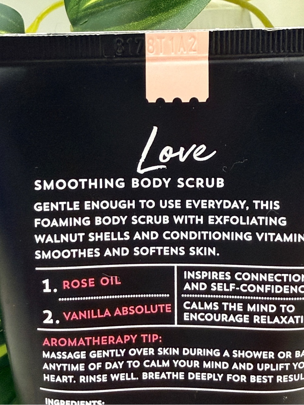 Bath & Body Works Rose Vanilla Love Body Scrub - NEW/UNOPENED - Picture 2 of 2